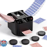 Inncnn 2-IN-1 Automatic Card Shuffler And Dealer Machine With 4. Fixed Price $199.99.