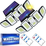 Solar Lights Outdoor Motion Sensor - 400% Brighter 7000K 3000LM 5 Levels Brig.... Fixed Price $50.62.