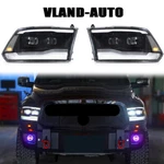 Fit 2009-2018 Dodge Ram 1500 Black Projector Headlights Led Sequential Indicator. Fixed Price $589.99.