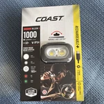 Coast RL22R Rechargeable Led Headlamp 1000 Lumens IP54 Waterproof Fixed Focus. Fixed Price $20.00.