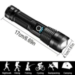 Rechargeable Flashlights, Led Usb Waterproof Super Bright. Fixed Price $18.99.