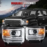 Headlamp For 2014-2019 Gmc Sierra Base Headlights Assembly Pair Left + Right. Fixed Price $324.99.