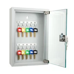 Barska 10 Position Key Cabinet With Glass Door CB12986. Fixed Price $76.69.