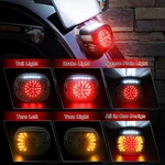 Led Brake Turn Signal Rear Low Profile Smoked Taillights Co. Fixed Price $45.99.