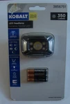 Nib 3856751 Kobalt 350 Lumens Led Headlamp With Batteries Impact Resistant. Fixed Price $8.99.