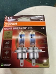 2X Osram H4 Night Breaker (+220%) Headlight Bulbs (472) 64193NB220-2HB. Fixed Price $24.21.