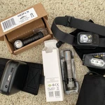 Lot Of 4 Headlamp Zebralight H53F Black Diamond Spot Acebeam Ti Pokelit + Extras. Fixed Price $179.00.
