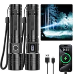 Adamstar Flashlight High Lumens Rechargeable, Super Bright Powerful Flashligh.... Fixed Price $43.27.