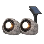 Koda Solar Powered Led Rock Spotlight With Tunable Color Temperature. Fixed Price $44.00.