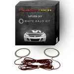 White Angel Eye Led Halo Ring Kit For 2007-2010 Saturn Sky Headlights. Fixed Price $90.30.