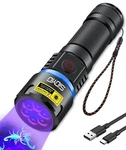 60W 365NM Uv- Black Flashlight, Usb Rechargeable IP65 Wate.... Fixed Price $66.92.