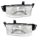 Ford Escort 1991-1996 Headlight Driver And Passenger Side Pair Halogen. Fixed Price $124.94.
