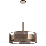 Craftmade 59096-SB Kensey Light 24 Inch Satin Brass Pendant Ceiling. Fixed Price $414.40.