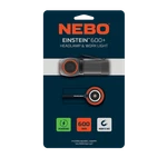 Nebo Einstein 600 Lumen Led Gray Rechargeable Headlamp And Flashlight. Fixed Price $44.99.