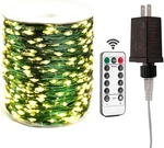 66FT Plug Fairy Lights Warm White Green Wire Led String 200 With. Fixed Price $27.61.