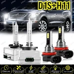 For Buick Enclave 2008-2012 Led Hid Headlight High/low Beam + Fog 4 Bulbs. Fixed Price $29.99.