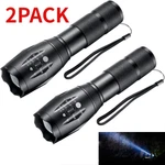2PACK Tactical Flashlight Torch Military 5 Modes 990000 Lumens Outdoor Led Lamp. Fixed Price $11.39.
