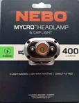 Nebo Mycro 6 Mode Headlamp & Cap Light, Usb Rechargeable, 400 Lumen NEB-HLP-0011. Fixed Price $15.95.
