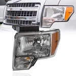 Ford F-150 2009-2014 Headlight Assembly W/bulbs Left Side, Capa Certified. Fixed Price $200.57.