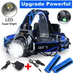 9900000LM Ultra Bright Rechargeable Headlamp Home Outdoor Led Tactical Headlight. Fixed Price $11.99.
