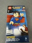 Lego Dc Heroes Superman Head Lamp. Fixed Price $14.00.