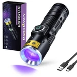 Uv 395NM Flashlights Usb Rechargeable Ultraviolet Led Blacklight Mini. Fixed Price $17.49.