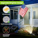 Bosceos Solar Lights Outdoor Waterproof, 30LEDS Spot Pathway. Fixed Price $30.24.