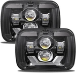 5X7 7X6 Led Headlights H6054 Dot Headlamp Compatible With Jeep Cherokee Xj 1984-. Fixed Price $152.99.