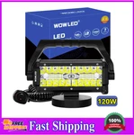 Wfpower 120W Portable Led Work Light,magnetic Base,waterproof Flood & Spot. Fixed Price $56.36.