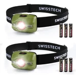 Swiss+tech 2PC Headlamp Flashlight Red Blinking Super Bright Led Headlight. Fixed Price $19.99.