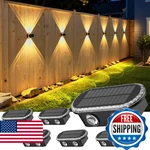 Ellasay Solar Fence Lights Outdoor Waterproof IP65 Dual Led Up Down Wall Lightin. Fixed Price $80.98.