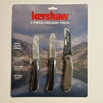 Kershaw 3 Piece Holiday Pack Pocket Knife Set Assisted Open. Fixed Price $39.95.