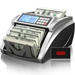 Ponnor Money Counter Machine With Value Bill Count, Cash For Dollar, .... Fixed Price $115.90.