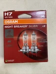 H7 Osram 12V 55W PX26D Night Breaker Silver 64210NBS-2HB Headlight Bulb Duo. Fixed Price $24.52.