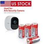 Kratax 700MAH 4PCS RCR123A Li-ion Rechargeable Batteries 3.7V For Arlo Camera. Fixed Price $19.85.