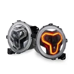 Ovsauto Jl Led Headlights, 9 Inch With Integrated Drl Turn Signal .... Fixed Price $224.87.
