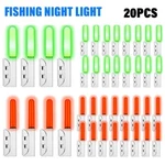 20PCS Led Night Fishing Rod Tip Clip Glowing Lightstick Alarm. Fixed Price $15.85.