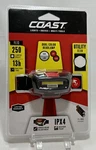 Coast 21597 FL13 Dual Color Led Headlamp 250 Lumens Hrs Weather Proof New. Fixed Price $12.95.