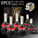 6000K Led Headlight Bulbs Hi/lo + Fog 6X Combo For Saturn Sky 2007-2010. Fixed Price $41.99.