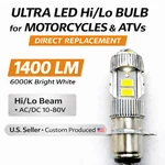 Ultra Hi/l 12V Led Light Bulb For Honda 34901-292-670 Stanley A7025 35/25W. Fixed Price $16.99.