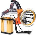 Superbright Rechargeable Headlight High Power Led Headlamp Waterproof Flashlight. Fixed Price $62.98.