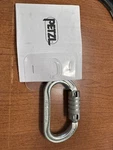 Petzl Oxan Steel Carabiner Triact-lock M72A Tla. Fixed Price $23.00.