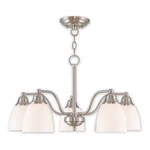 Livex Lighting 53855-91 Somerville Brushed Nickel Convertible. Fixed Price $311.99.