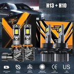 Auxbeam H13 H10 9140 Led Headlights Hi/lo 1:1 Size High Power Super Bright. Fixed Price $89.99.