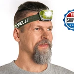 Foxelli Led Headlamp Flashlight For Adults Kids Running Camping Hiking. Fixed Price $16.41.