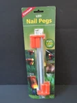 New Coghlans Led Nail Pegs Illuminated Tent Stakes 10" Steel Set Of 2 Lighted. Fixed Price $9.99.