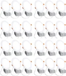 24 Pack 6" Ultra-thin Led Recessed Ceiling Lights, 6000K Brightness, 12W. Fixed Price $136.99.