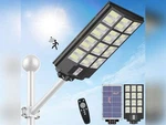 Insdea 5000W Solar Lights Outdoor, Dusk To Dawn Street Motion Sensor. Fixed Price $79.99.