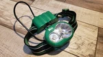 Vintage Rei Headlamp DL223A Battery Powered Green (tested) 1970. Fixed Price $24.99.
