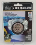 New Thinktank Technology 7 Led Headlamp Wide Beam/super Bright Lighting 28 Lumen. Fixed Price $7.95.